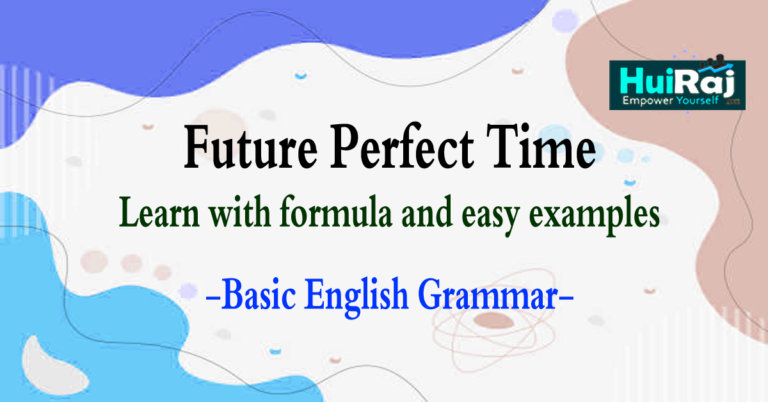 Future Perfect Time Learn with formulas and easy examples.png